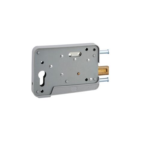 Tirard – Serrure réversible pour porte de garage – Adaptable sur portes en bois ou PVC – Condamnation intérieure par bouton – Longueur cylindre 20 à 32 mm (1/5)
