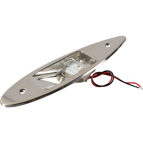 Feux de signalisation latéraux bâbord et tribord en acier inoxydable marin, feux de signalisation bicolores à LED, voyants rouges et verts, accessoires d'éclairage pour la marine et les yachts, modèle (1/3)