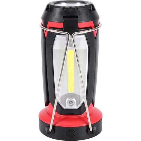 Lanterne de Camping pliable à LED Style trèfle lampe travail Portable COB lampes poche rechargeables (1/5)