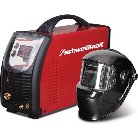 Schweißkraft EASY-MIG 181 Multi - Multifunktionsinverter MIG MAG WIG - inkl. Helm (1/2)