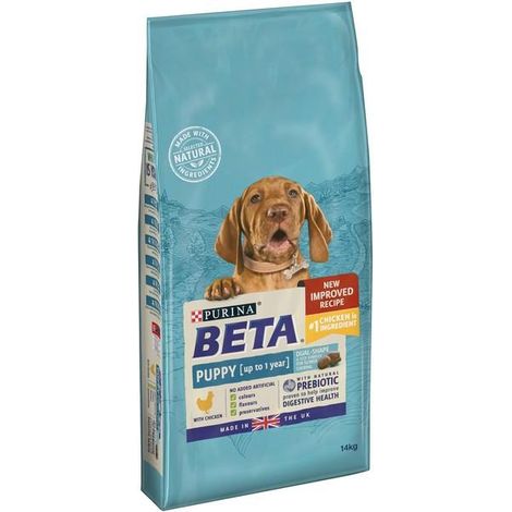 BETAᆴ Puppy Dry Dog Food with Chicken 14kg - 13330 (1/2)
