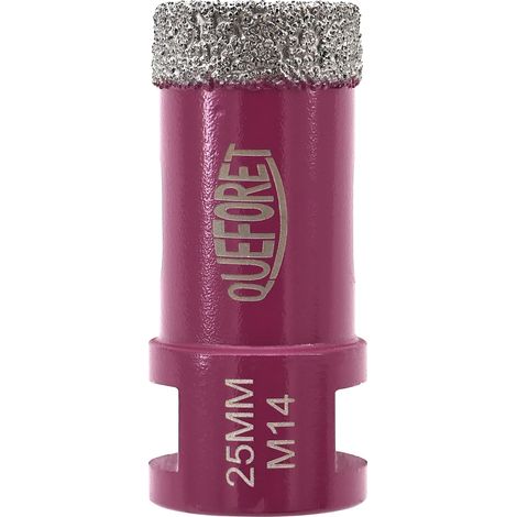 Foret Diamant pour Carrelage 25mm x M14 - Trépan de Forage pour Céramique Porcelaine Marbre Granit pour Meuleuse d'Angle (1/5)