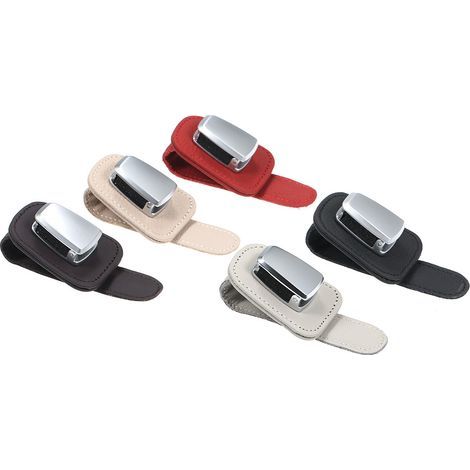 Support de lunettes pour pare-soleil de voiture, clip de fixation pour lunettes de vue (1/5)