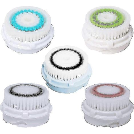 Lot de 5 têtes de brosse de rechange hypoallergéniques pour Clarisonic Mia et Mia 2 (1/5)