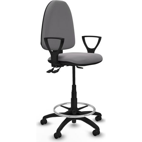 Piqueras y Crespo BFN01RP Ergonomischer Bürostuhl Grau