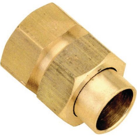 raccord union 3 pièces droit - femelle 40 x 49 - 40 à souder - sachet de 1