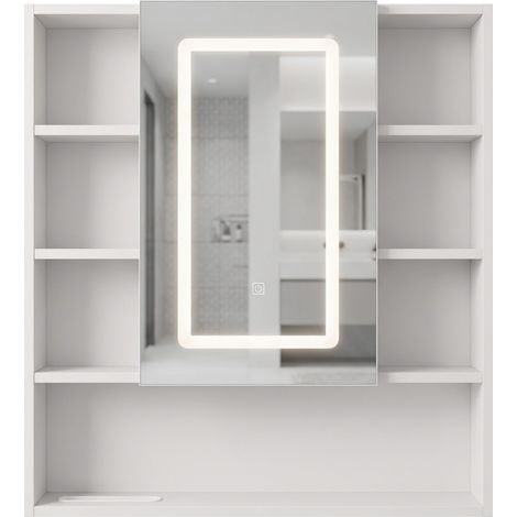 Spiegelschrank Rea Luna 70X80 White