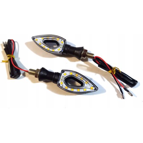 Intermitentes LED flotantes para motocicleta, scooter, quad y ATV. (1/5)