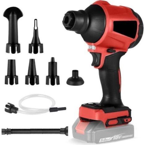 Souffleur de feuilles sans fil M18 – Compatible avec la batterie Milwaukee 18 V – Souffleur de feuilles – pour l'entretien de la pelouse, le soufflage des feuilles, le nettoyage de la voiture et le ne (1/4)