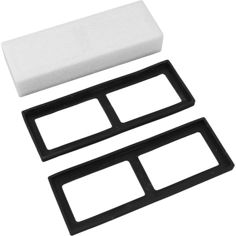 Pierre à aiguiser en jade blanc de marque Ruihe, grain 8000, pierre à huile double face pour polissage fin, 18 x 6 x 3 cm (1/5)