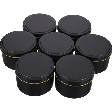 9 Pièces Boîte Ronde pour Fabrication de Bougies Conteneurs Pratiques Réutilisables pour Bonbons Échantillons Artisanat (1/5)