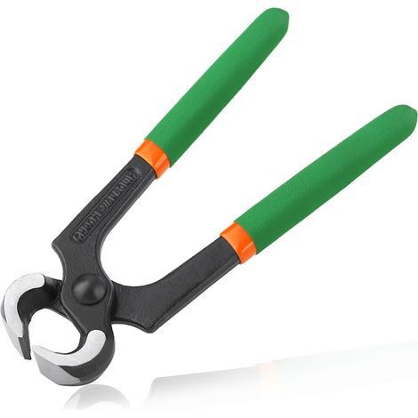 Pince arrache-ongles à haut effet de levier, pince de charpentier en acier au chrome vanadium, pince coupante robuste avec poignée confortable de 15,2 cm, pince à enlever aiguille, outil de (1/5)