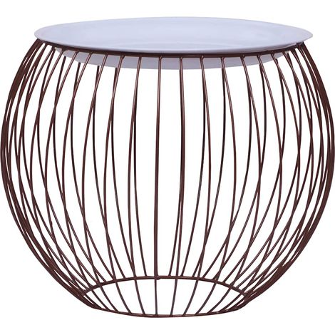 vidaXL Table basse Doré Ø 41 cm (1/5)
