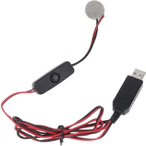 Câble USB portable vers pile factice CR2032 3V (au lieu d'une pile CR2032). (1/5)