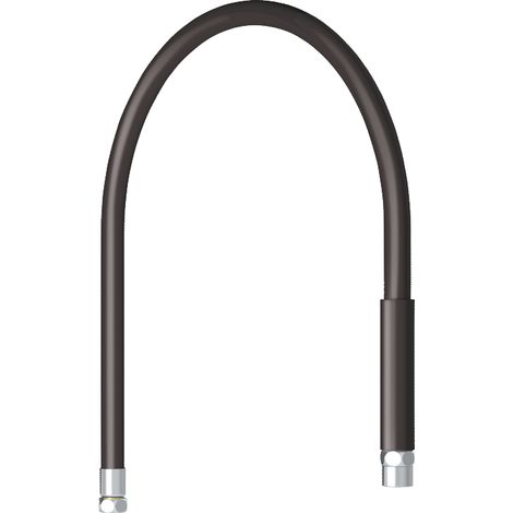 Delabie Flex.Schlauch Lebensmittelqualität G1/2 schwarz L1200mm
