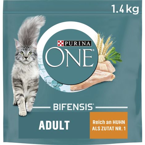 Purina One Katzenfutter Adult reich an Huhn 1,4 kg (1/2)