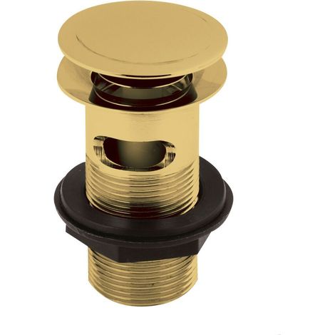 Push Button Basin Waste Slotted