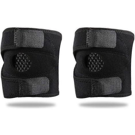 Genouillères de sport unisexes creuses, confortables et épaisses, pour soulager les douleurs musculaires. (1/5)