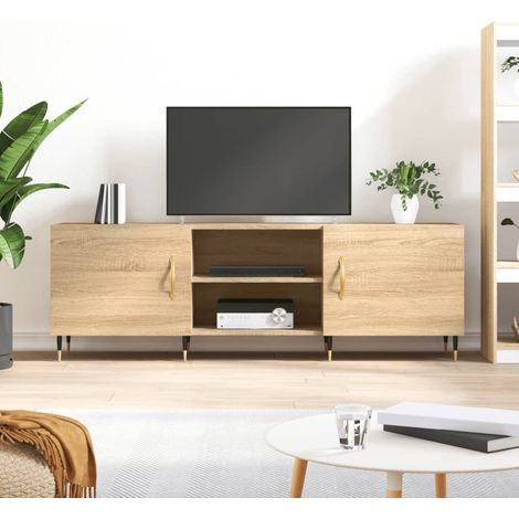 TV-Schrank Sonoma-Eiche 150x30x50 cm Holzwerkstoff