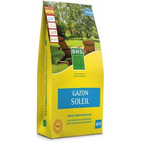 BHS Rasen Sonne 10kg Grün Trockenheitsresistent