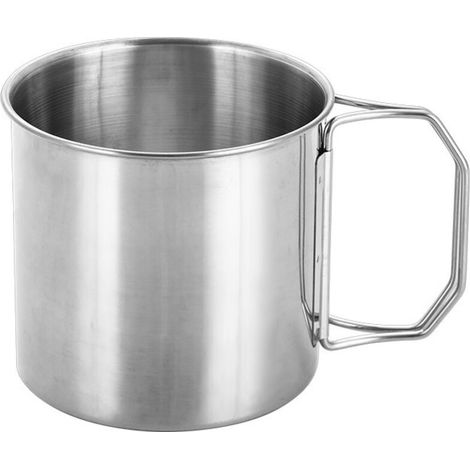 Gourde pliable en acier inoxydable, portable, idéale pour les voyages et les activités de plein air – (1/5)