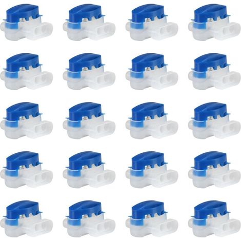 20 ABS waterproof gel cable connectors for Automower robotic lawnmowers, no-stripping connection, for outdoor and underground use