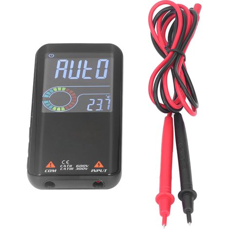 BSIDE Digitalmultimeter mit intelligentem Farb-LCD-Display, 9999 Zählwerten und Voltmeter/Spannungsprüfer S10 (1/5)