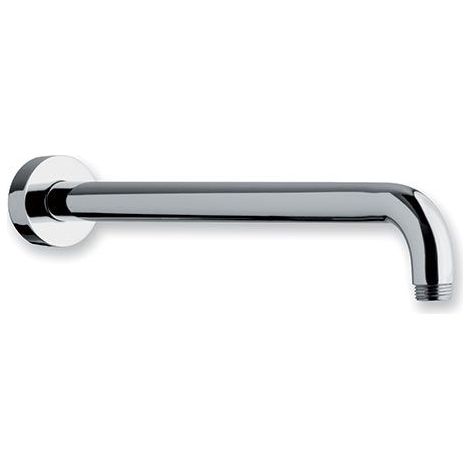 Braccio doccia tondo in ottone cromato  cm 50  Cromato lucido