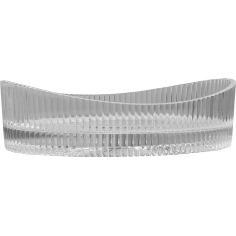 Mexen Kivo lavabo sobre encimera de vidrio 50 x 37 cm, gris - 24215066 (1/2)