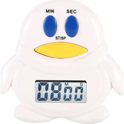 Niedlicher digitaler LCD-Backtimer mit Countdown zum Backen und Kochen Pinguin (1/5)