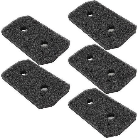 Lot de 5 filtres en mousse pour sèche-linge Bosch Siemens série 4/8, référence 12007650, accessoires pour sèche-linge, 228 x 128 mm (1/4)