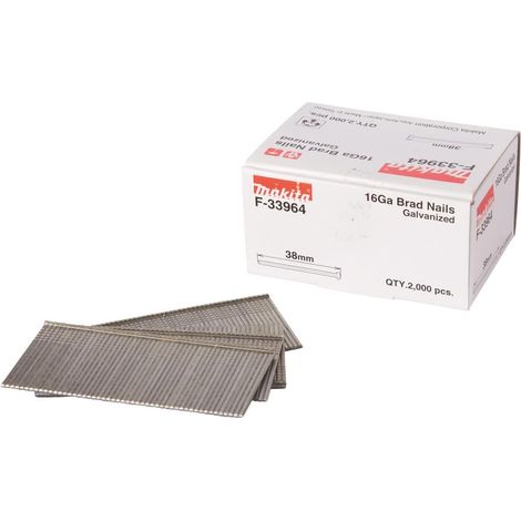 MAKITA F-33964 (pkt 2000) Brad Nails 38mm