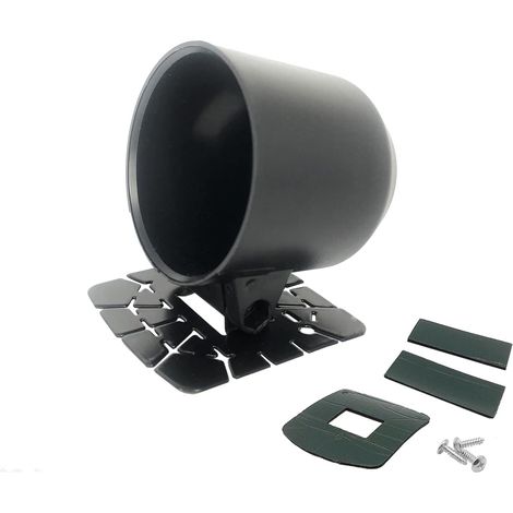 Soporte giratorio universal de 52 mm (2") para panel de instrumentos, compatible con carcasas de repuesto para paneles de instrumentos de automóviles (pequeño).