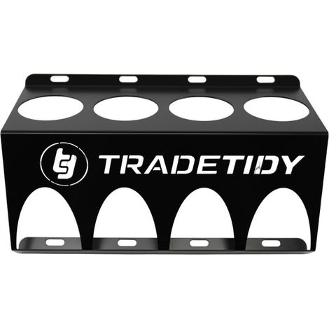Tradetidy TT-SCB Aerosol Spray Can Holder Van Organiser Storage - Black (1/3)