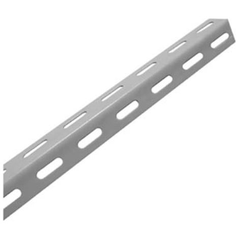 Asta x ripiano metallico leggera prometal acciaio vern grigio mm 35x35 h.cm 300 Prometal