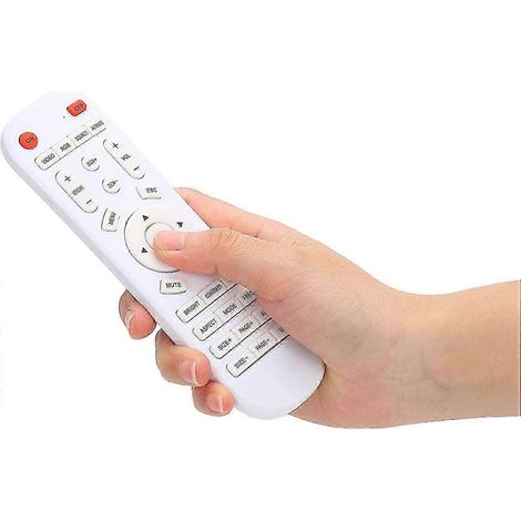 Télécommande de remplacement universelle blanche pour tous types de projecteurs (1/5)