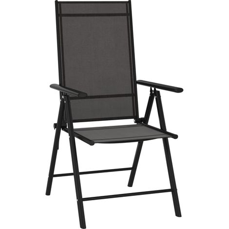 Maison Exclusive - 9-tlg. Garten-Lounge-Set Schwarz und Anthrazit