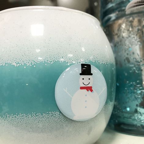 Adhésif 3D Noël 10 Pastilles Déco 2,5 cm X 2,5 cm Rennes & Neige qui Ressortent du Mur Trainneau (1/5)