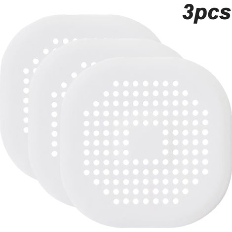 1/3 Pièces Bouchon d'Évier Silicone Filtre Anti-Dérapant Couvercle Drain Sol pour Cuisine Salle de Bain (1/5)