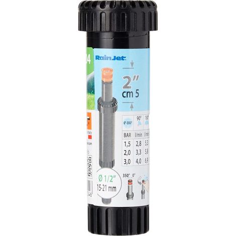 Irrigatore Pop Up Statico Regolabile Art 90004 Alzo Claber 5 cm (1/4)