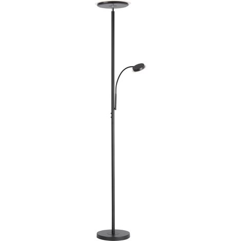 LED Decken Fluter Lese Leuchte Spots verstellbar Wohn Zimmer Beleuchtung Design Lampe Leuchten Direkt 11709-18 (1/5)