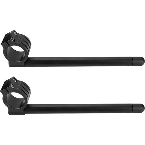1 paire universelle 41mm moto CNC guidon séparé Clip réglable sur guidon (1/5)