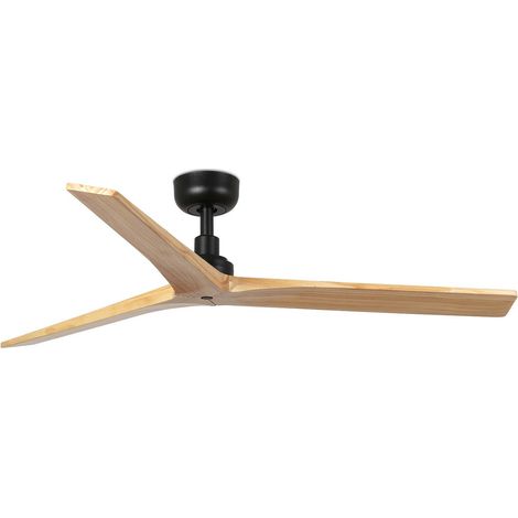 DC Ceiling Fan Klim M Black-Oak with Remote