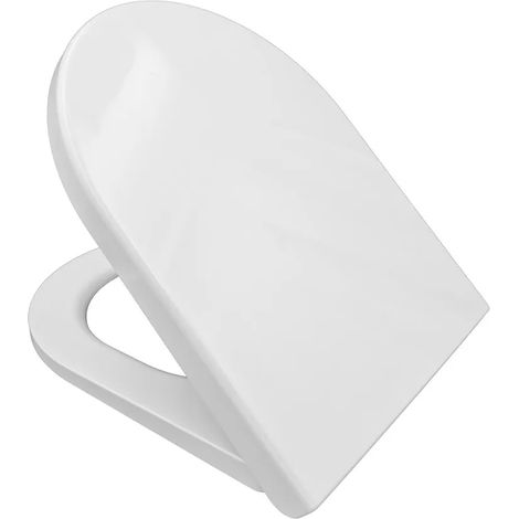 Copri wc compatibile serie Resort di Rak bianco modello avvolgente (1/5)
