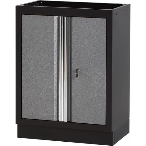 Armoire métallique avec 2 Portes, Design Robuste, Rangement sûr et organisé pour Outils et équipements Divers.