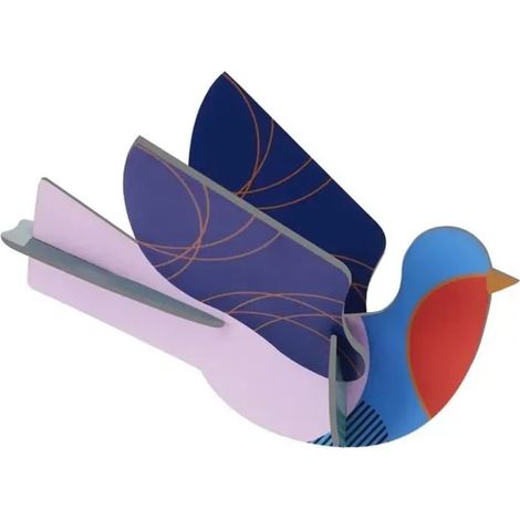 Studio ROOF Ornament, Bastel-Set, 3D Wandobjekt - Taube (1/4)