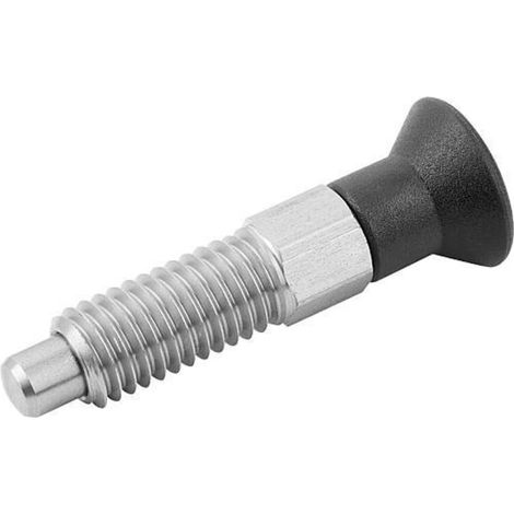 KIPP Arretierbolzen ECO M10x1 5mm Form A Edelstahl (1/3)