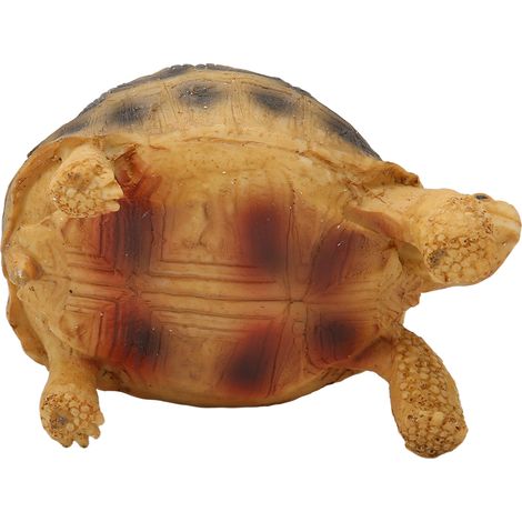 Schildkröten-Ornament, Haustierfigur aus Kunstharz, Heimdekoration für Fische, Aquarien usw. (1/5)