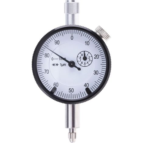 Comparateur RS PRO, Max 1mm, résolution 0,001 mm Métrique ( Prix pour 1 )