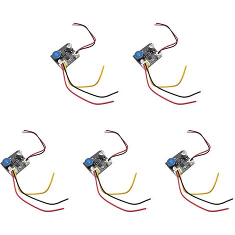 Hochspannungs-Gleichstrom-Boost-5X 9V-12V auf 160V-220V Netzteilmodul für Nixie-Röhrenuhr SZ3-1 QS30-1 IN-14 (magisches Auge) (1/4)